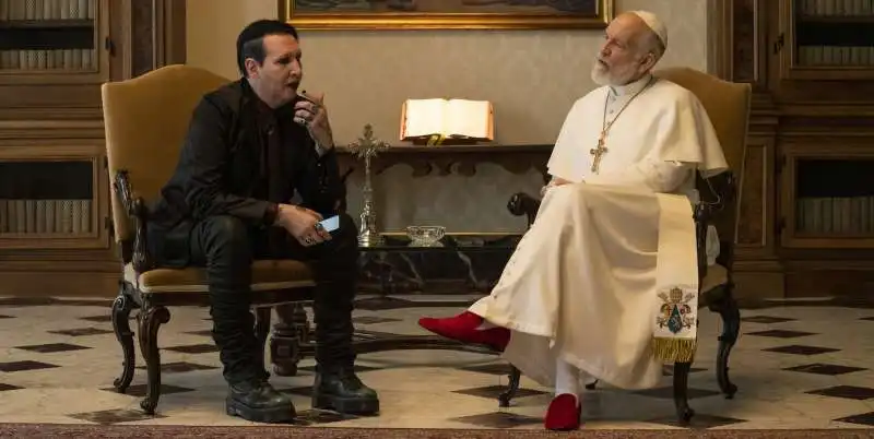 marilyn manson in the new pope