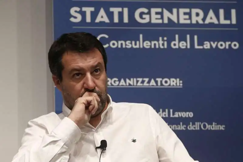 MATTEO SALVINI - STATI GENERALI DEI CONSULENTI DEL LAVORO. 