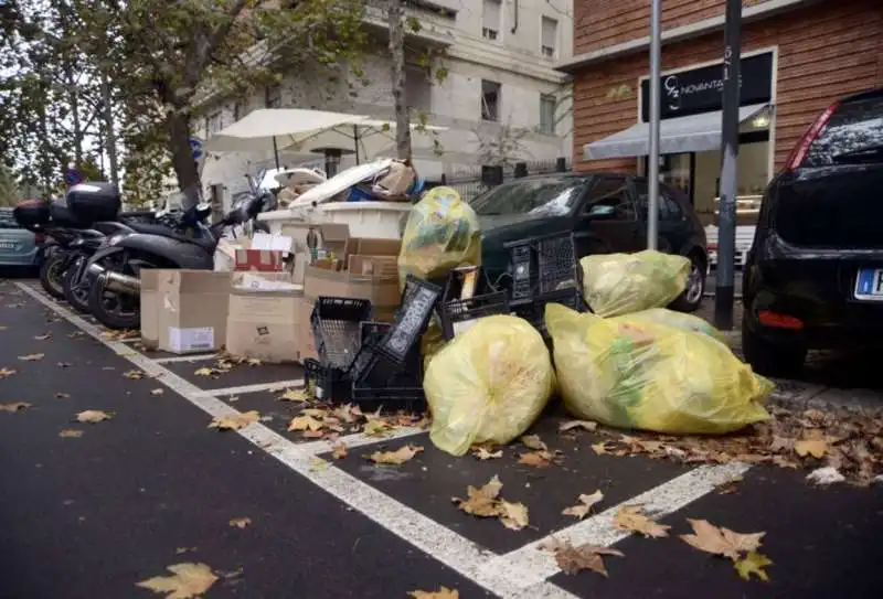 milano   cumuli di rifiuti per strada per lo sciopero dei netturbini   22