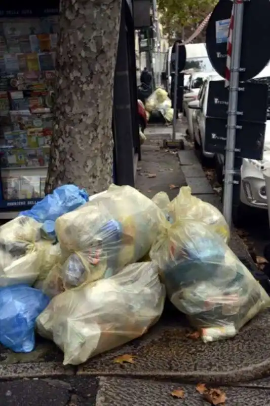 milano   cumuli di rifiuti per strada per lo sciopero dei netturbini   38