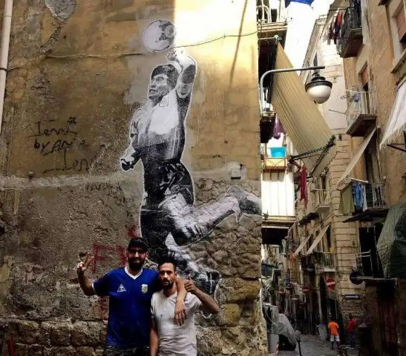 murales maradona napoli 1