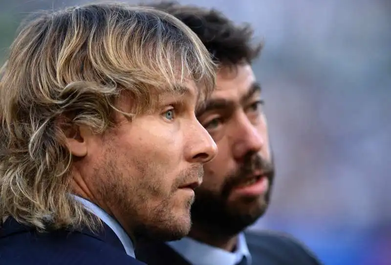 pavel nedved andrea agnelli foto mezzelani gmt 169