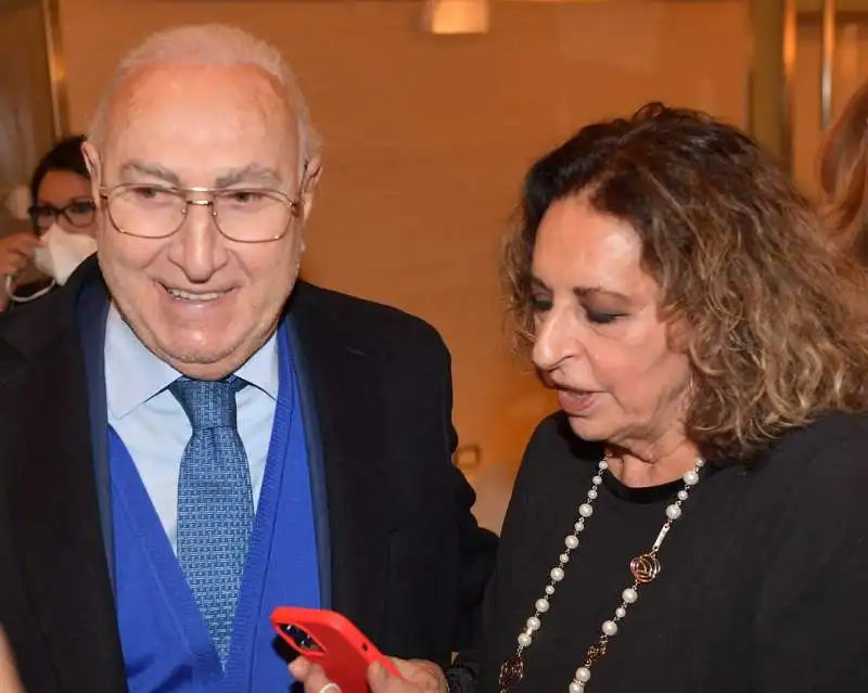 pippo baudo e graziella pera  foto di bacco