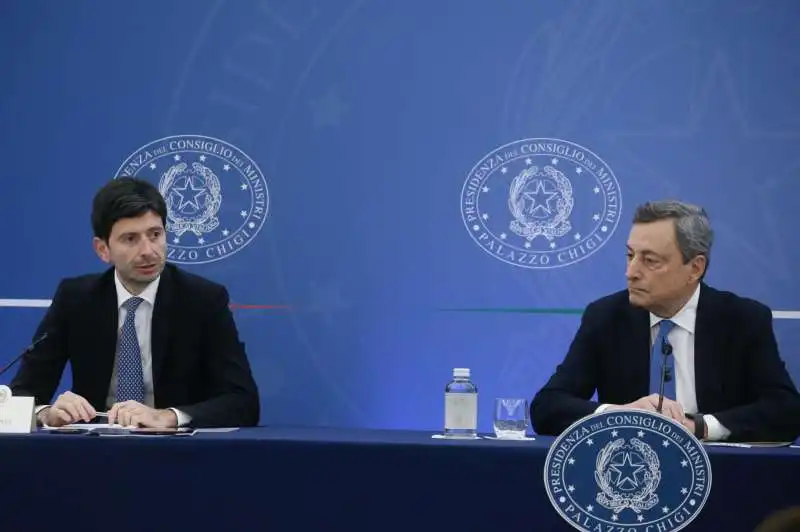 ROBERTO SPERANZA MARIO DRAGHI 