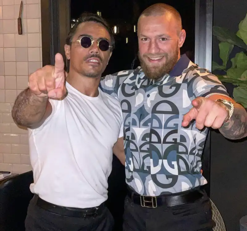 salt bae conor mcgregor 