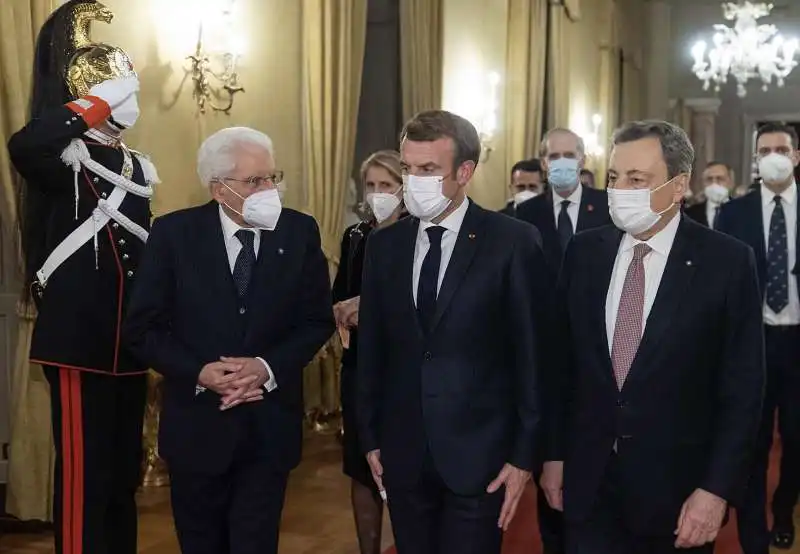 sergio mattarella emmanuel macron mario draghi   2