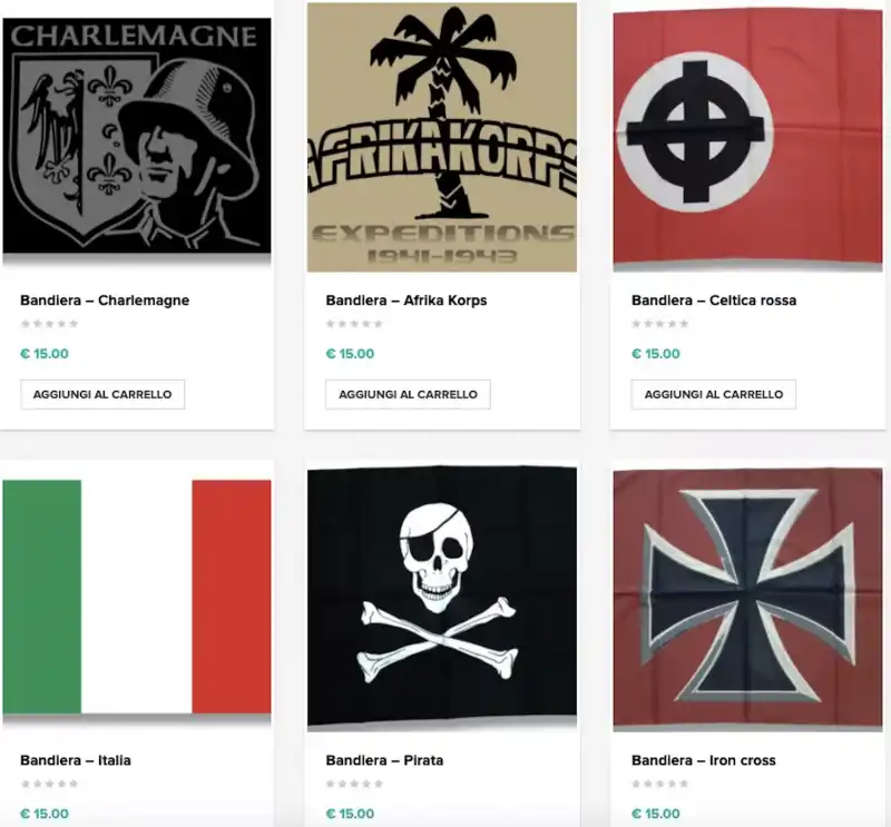 siti che vendono materiali neonazisti 2