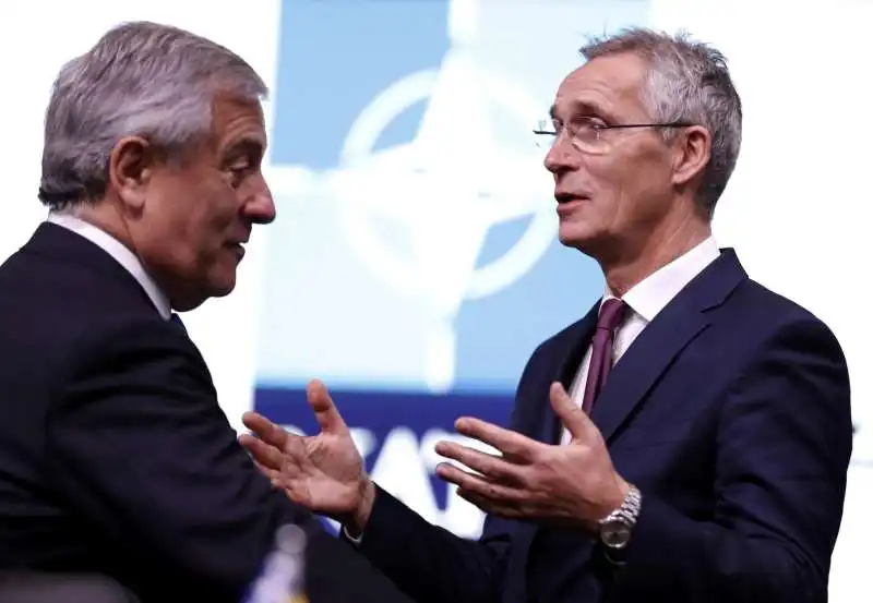 antonio tajani jens stoltenberg  