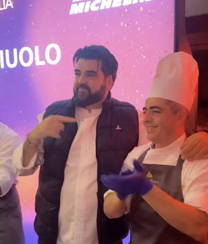 cannavacciuolo festeggia la terza stella michelin 6