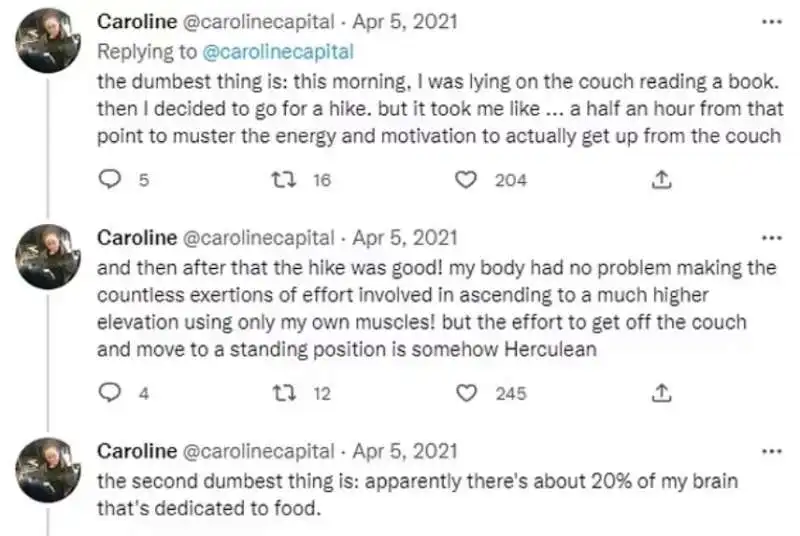 caroline ellison  tweet slle anfetamine 