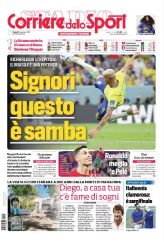 corsport prima pagina