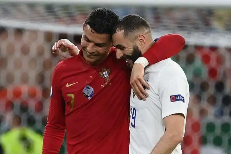 cristiano ronaldo karim benzema 2