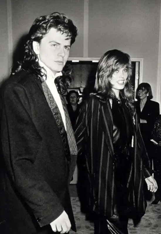 duran duran john taylor e renee simonsen 1986