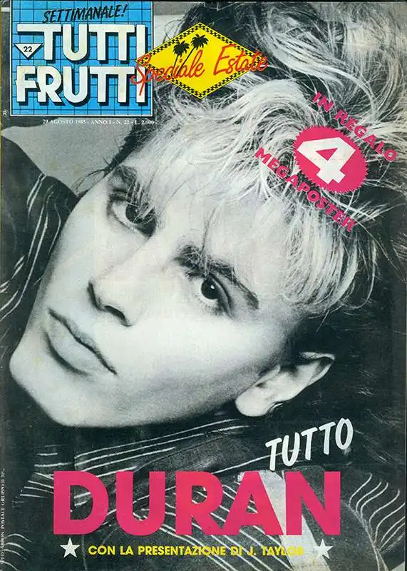 duran duran tuttifrutti 1985