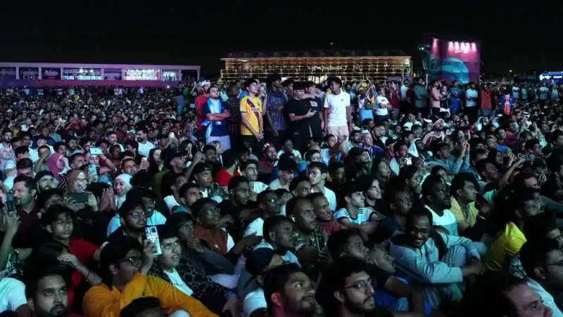 fan zone in qatar 