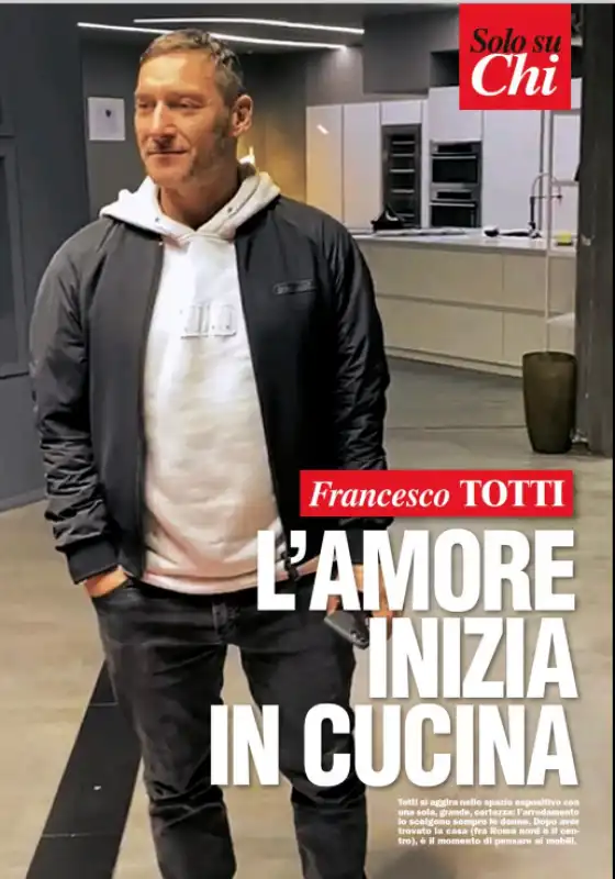 FRANCESCO TOTTI - FOTO CHI