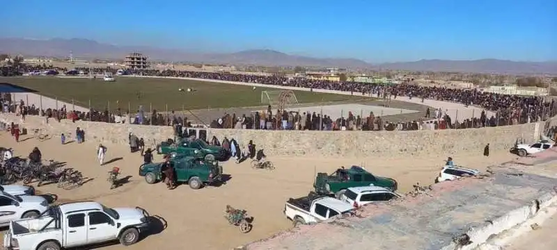 FUSTIGAZIONI NELLO STADIO IN AFGHANISTAN