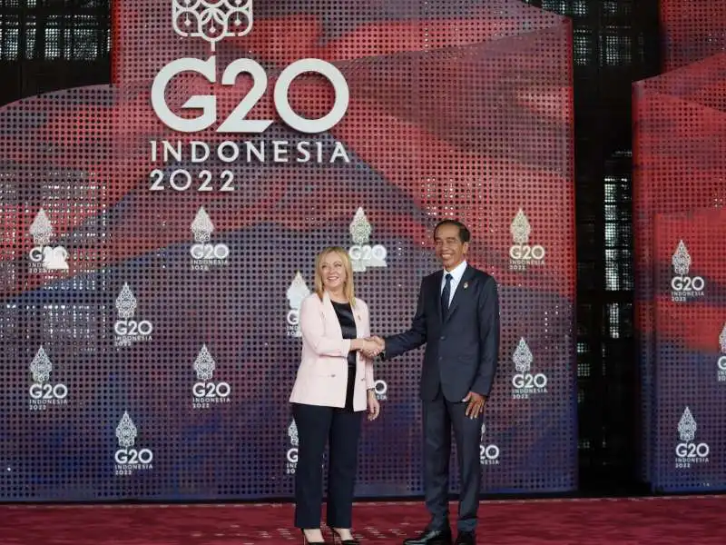 giorgia meloni joko widodo   g20 indonesia 