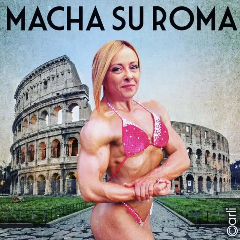 GIORGIA MELONI MEME BY CARLI  