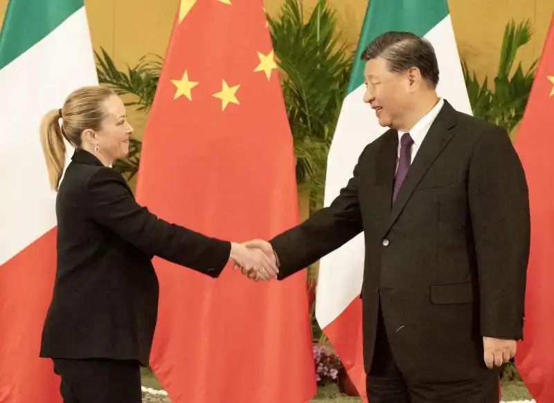 giorgia meloni xi jinping 