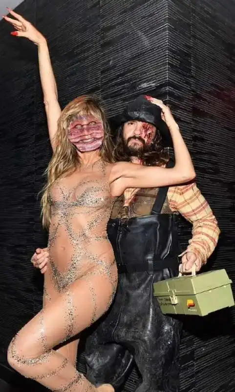 heidi klum.  tom kaulitz 