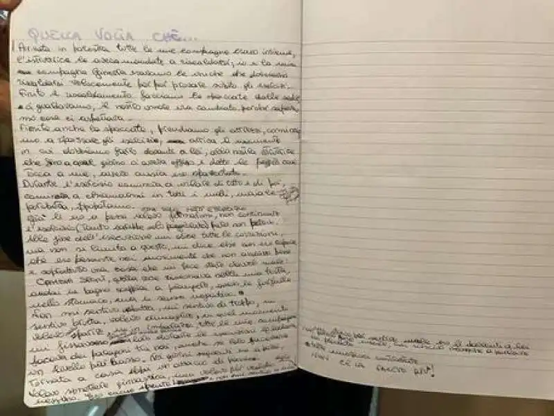 il tema della ginnasta 13enne dove denuncia gli abusi