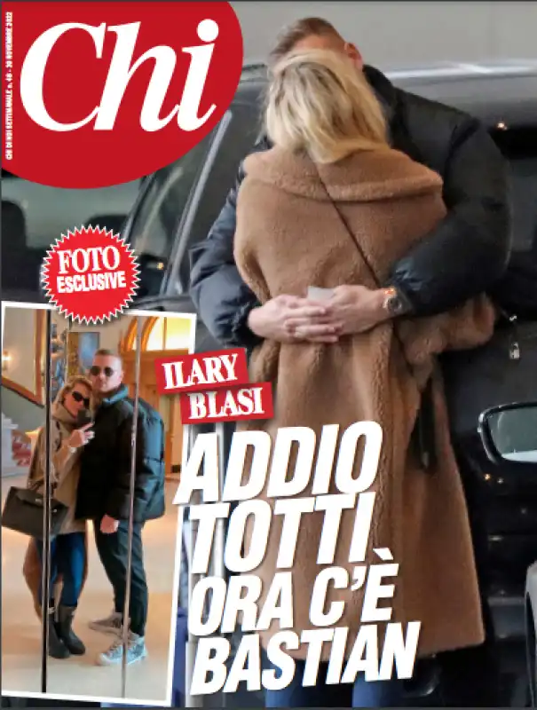 ILARY BLASI CON BASTIAN SU CHI