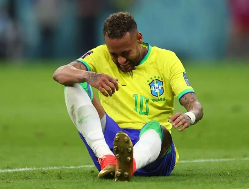 infortunio neymar 