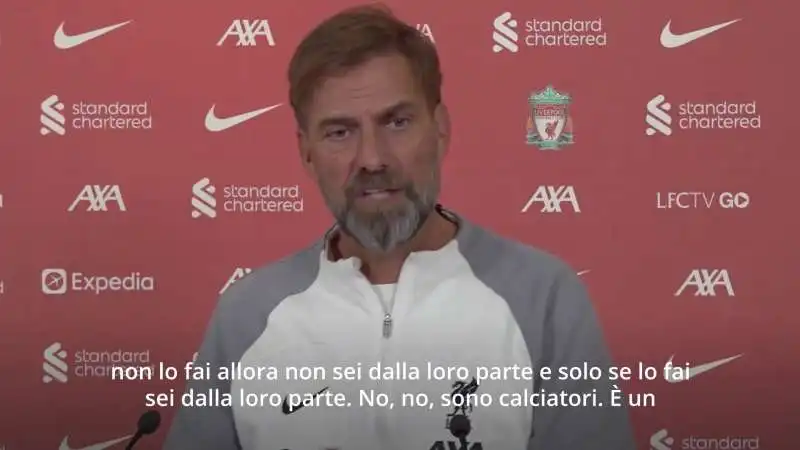 jurgen klopp contro i mondiali in qatar 2