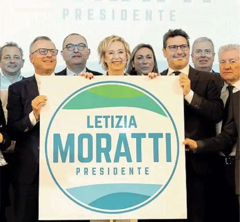 LA PRESENTAZIONE DELLA CANDIDATURA DI LETIZIA MORATTI