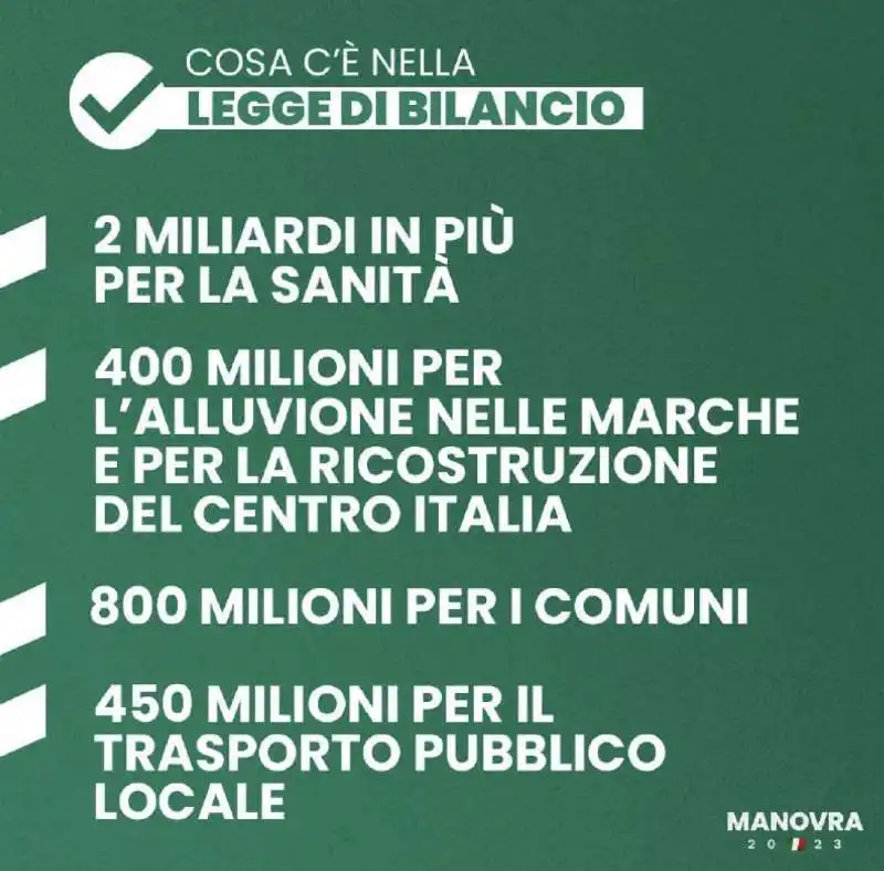 le slide del governo sulla manovra   7