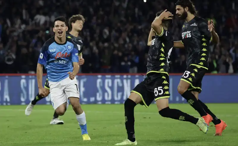 LOZANO GOL NAPOLI EMPOLI