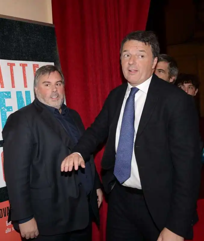 luciano nobili  matteo renzi  foto di bacco