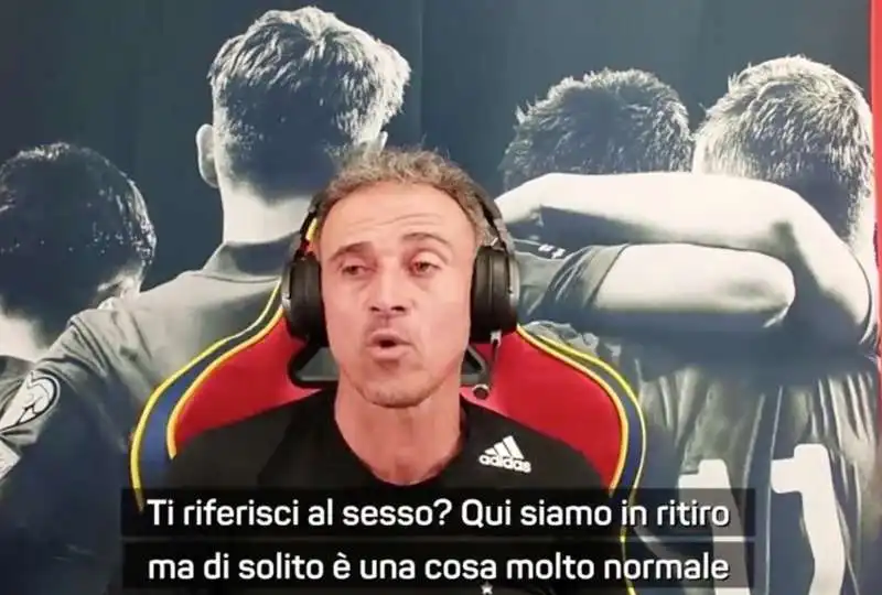 luis enrique parla del sesso in ritiro 4