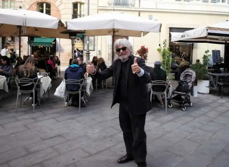 massimo ferrero dimesso dall ospedale 8