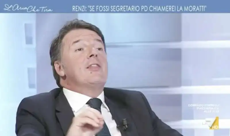 matteo renzi a laria che tira   1