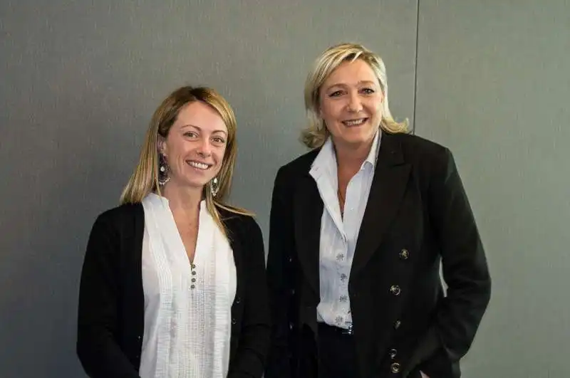 MELONI LE PEN 2