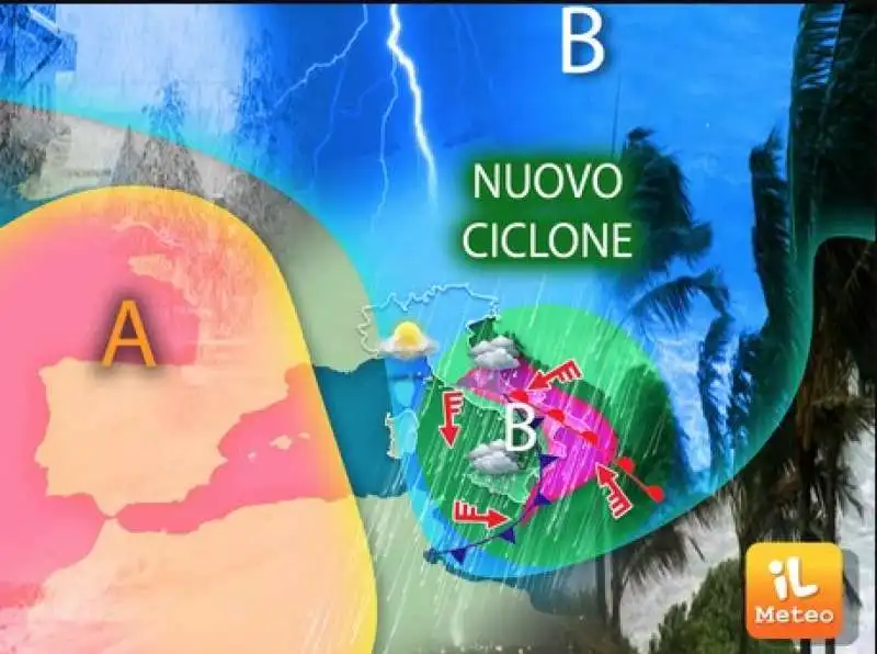 METEO CICLONE FINE NOVEMBRE