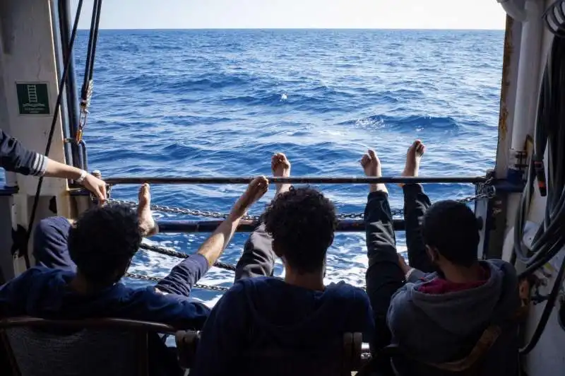 migranti a bordo della humanity 1 