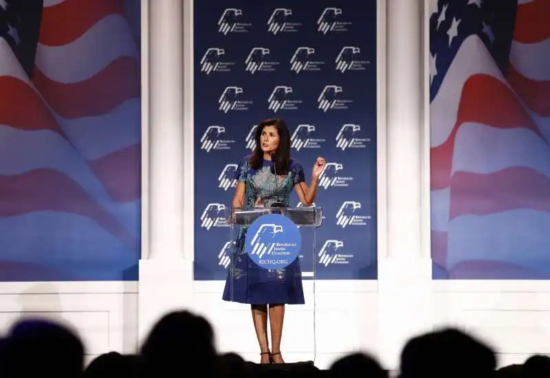 nikki haley   jewish coalition annual leadership meeting   las vegas   3