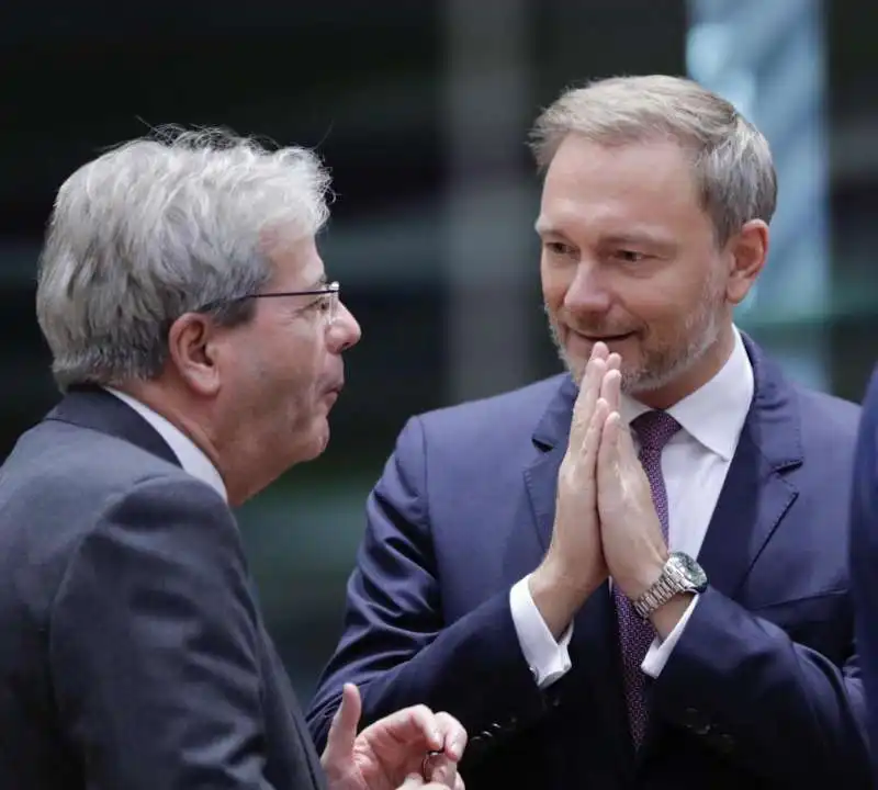 PAOLO GENTILONI CHRISTIAN LINDNER 