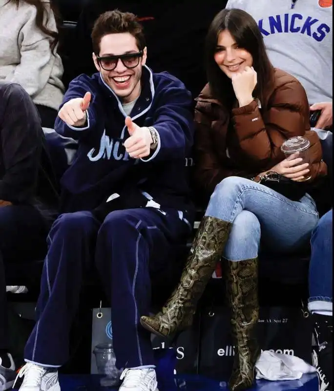 pete davidson e emily ratajkowski 