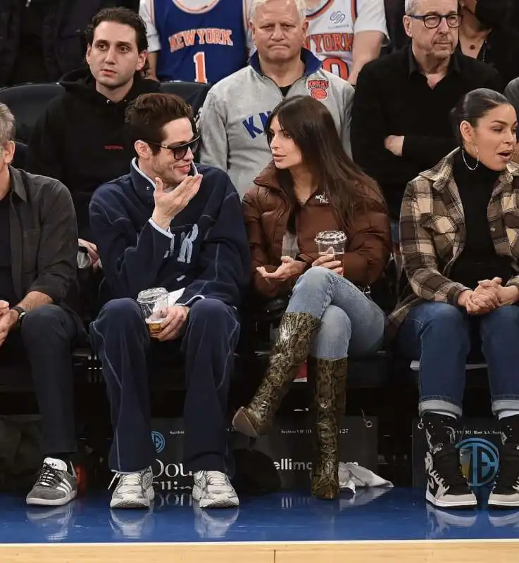 pete davidson e emily ratajkowski madison square garden6