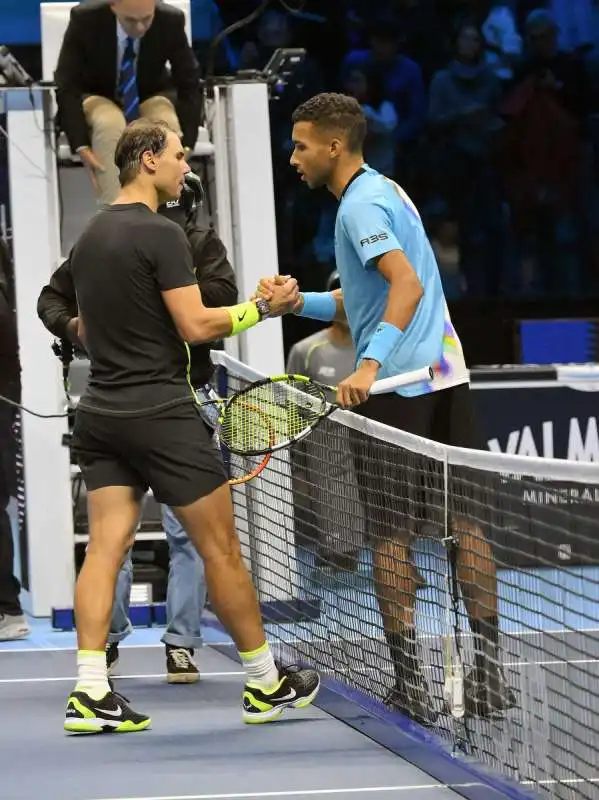 rafa nadal  auger aliassime foto  mezzelani gmt 465