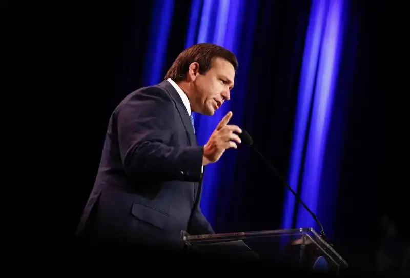 ron desantis alla jewish coalition annual leadership meeting di las vegas   4