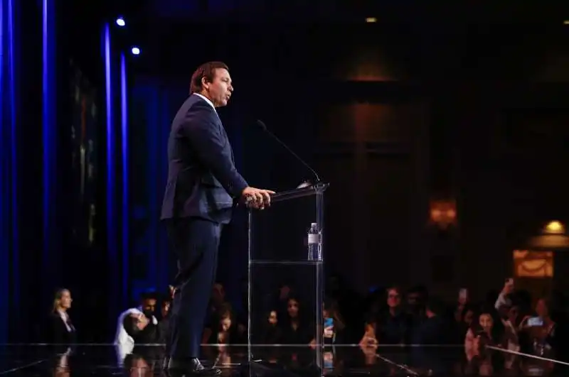 ron desantis alla jewish coalition annual leadership meeting di las vegas   6