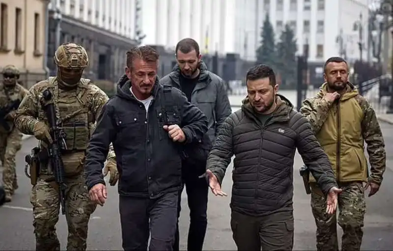 sean penn volodymyr zelensky 