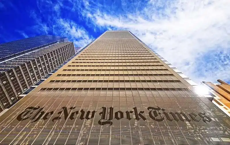 sede del new york times a manhattan  