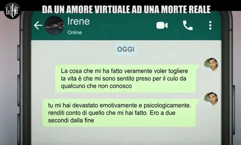 servizio delle iene sul suicidio di daniele 1