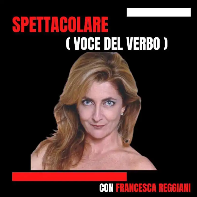 spettacolare voce del verbo locandina